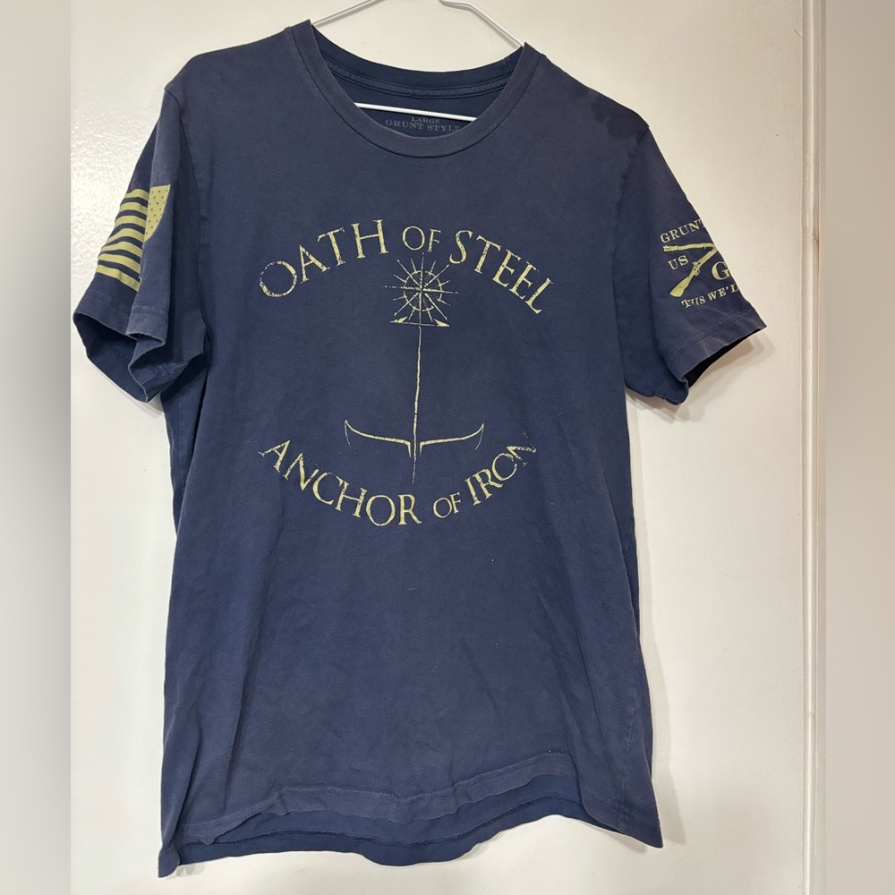 Grunt Style Steel Blue Tee